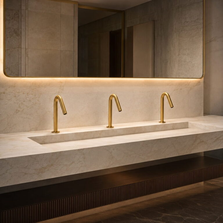 Read more about the article Top Touchless Faucet Brands for Commercial Hospitality and Why Fontana Leads in Large-Scale Luxury Properties