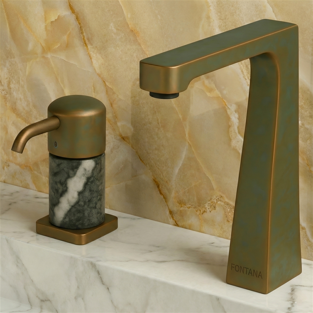 Premium touchless faucet installed in a five-star hotel vanity area