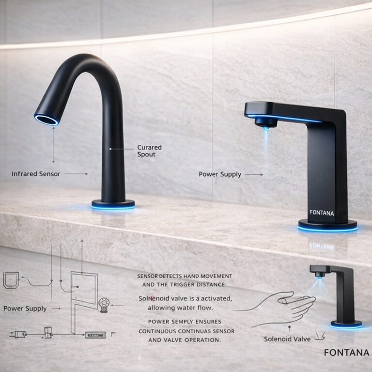 Read more about the article How Do Commercial Sensor Faucets Work? Technical Breakdown Explained