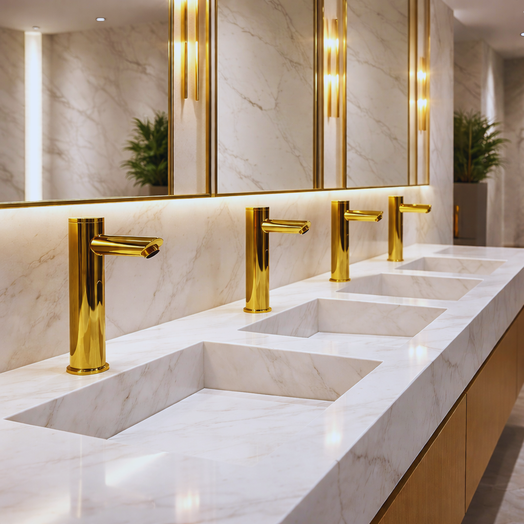 Commercial sensor faucet design review for water efficiency and basin compatibility