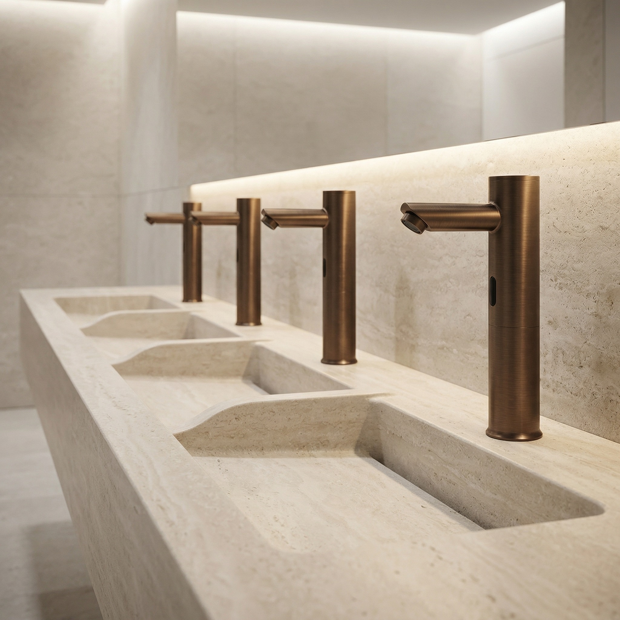 Commercial sensor faucets specified for uptime and water control