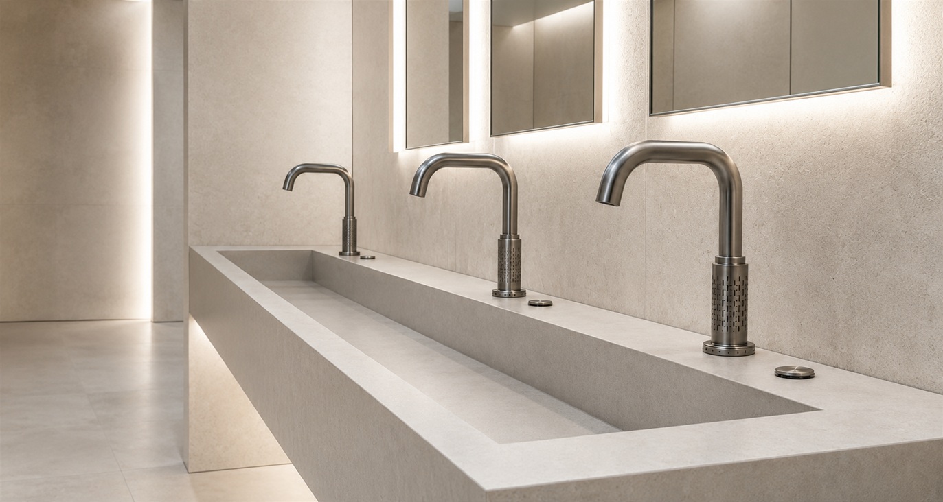 Multiple faucets running during a purge cycle
