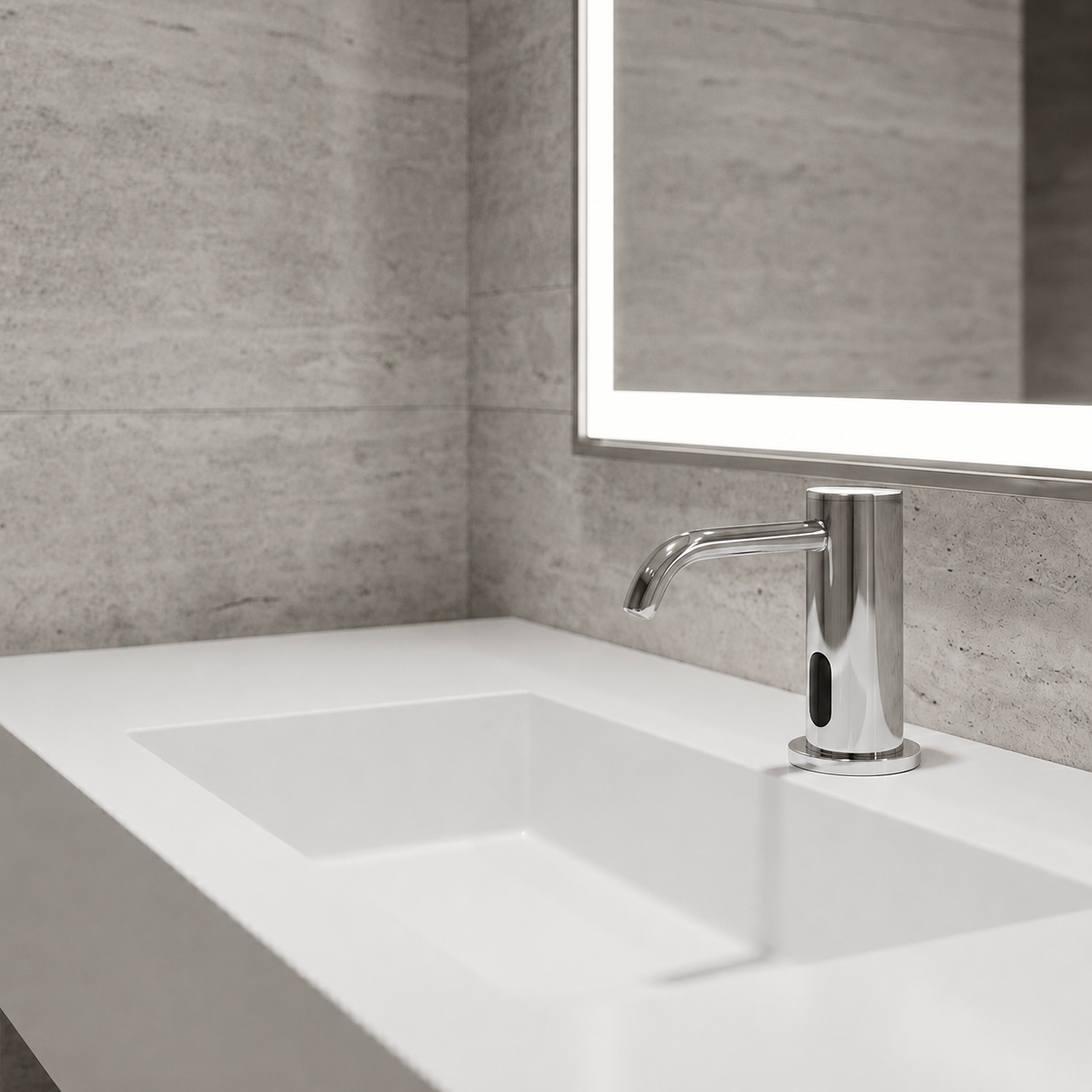 Chrome Automatic Soap Dispensers