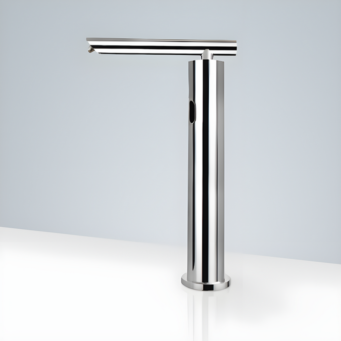 BathSelect Commercial Automatic Infrared Foam Chrome Sensor Soap Dispenser BS1021C