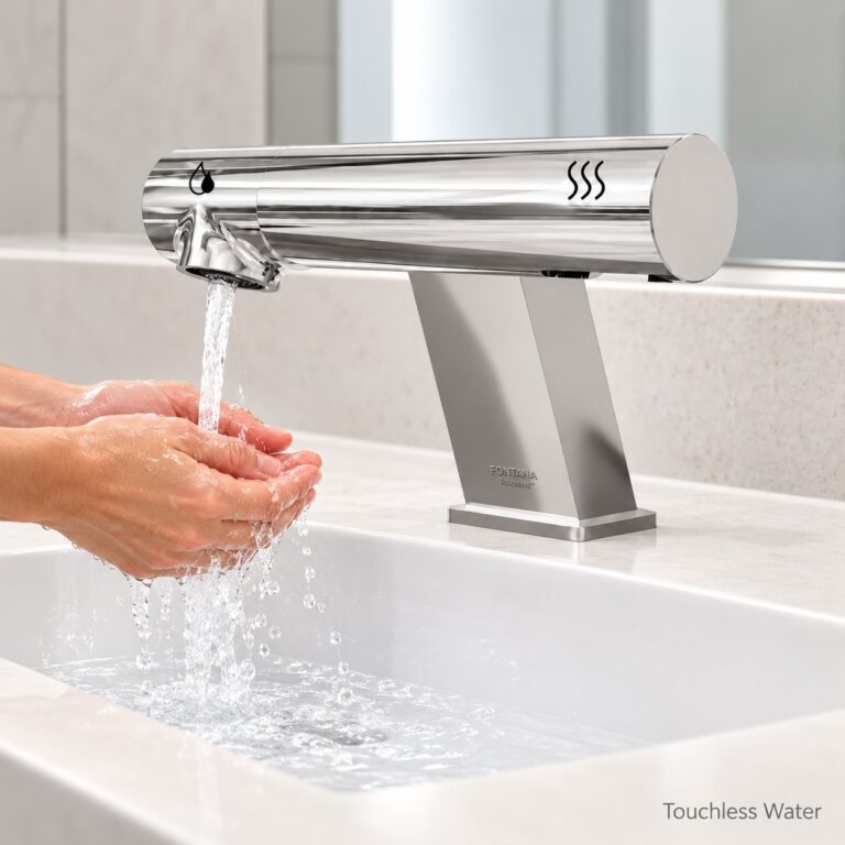 Contemporary washroom interior representing durability and maintenance planning